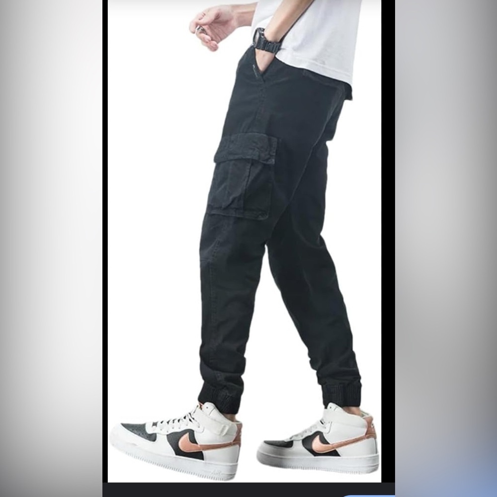 CSG  Black Cargo Pants